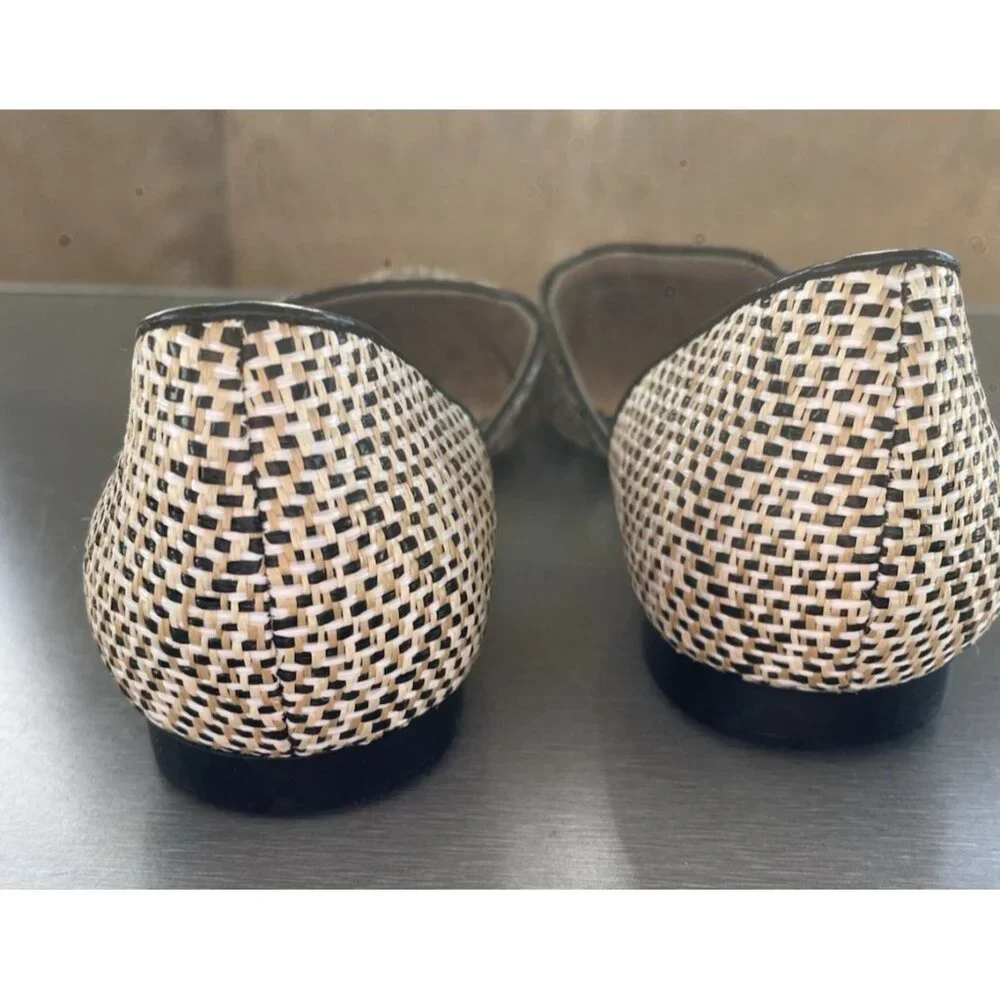 ISSAC MIZRAHI Women's Pointed Flats Size 8 Preppy Career Office Shoes - Picture 7 of 13